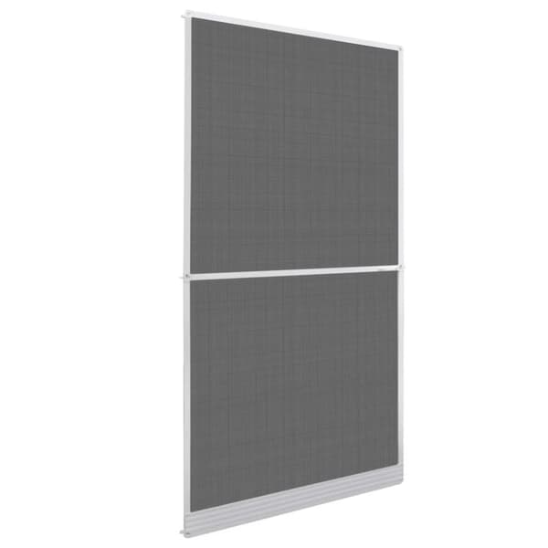 Husdøre - Living hængslet insektnet til dør 120x240 cm hvid