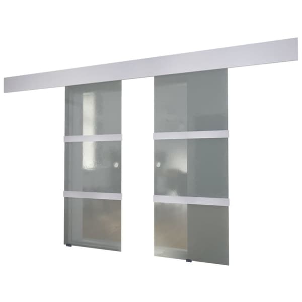 Dubbla skjutdörrar glas -  - Home & Living