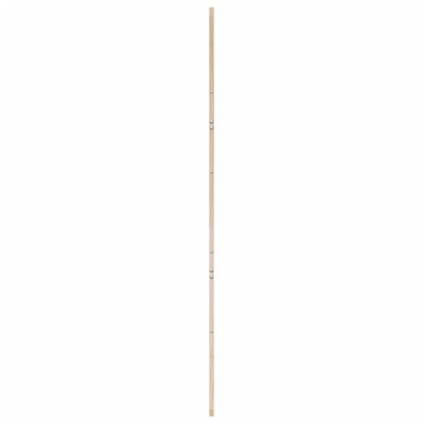 vidaXL Låvedør 80x208 cm heltre furu