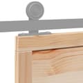 Miniatyrbilde 8 av 11: vidaXL Låvedør 80x208 cm heltre furu