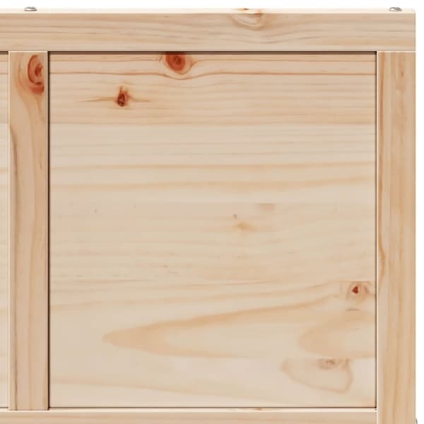 vidaXL Låvedør 80x208 cm heltre furu