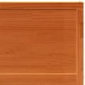 Miniatyrbilde 9 av 11: vidaXL Låvedør voksbrun 80x208 cm heltre furu