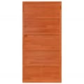 Miniatyrbilde 5 av 11: vidaXL Låvedør voksbrun 100x208 cm heltre furu