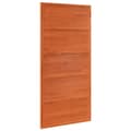 Miniatyrbilde 7 av 11: vidaXL Låvedør voksbrun 100x208 cm heltre furu
