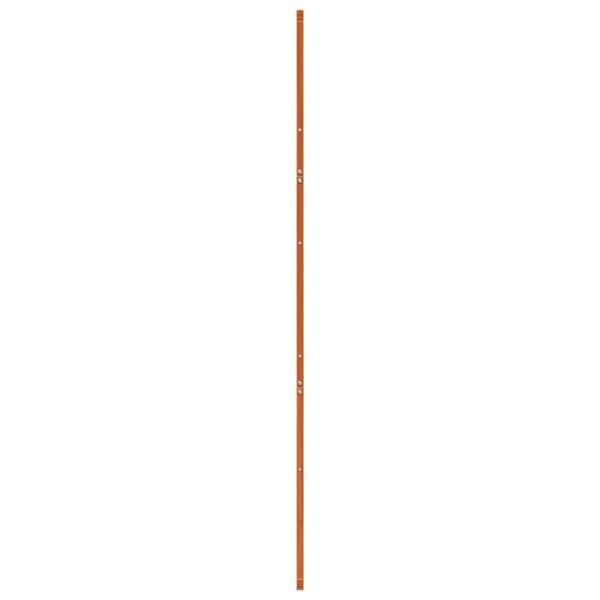 vidaXL Lato-ovi vahanruskea 100x208 cm täysi mänty