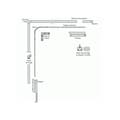 Miniatyrbild 2 av 2: Akterspegelsstängare - GEZE - 030 615 - Modern design - Extra platt - Öppningsbredd 170 mm