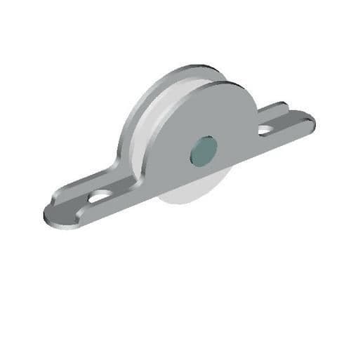 Kullager för tunna dörrar MONIN - spår 4.5 mm - 111 110