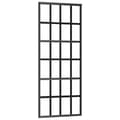 Pikkukuva 4 / 8: vidaXL Liukuovi asennustarvikkeilla 76x205 cm ESG lasi ja alumiini