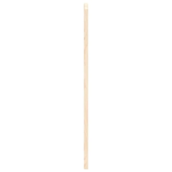 vidaXL Slagdörrar lamelldesign 1-par 80x80 cm massivt trä furu