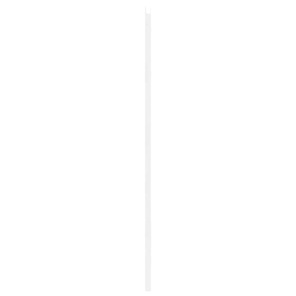 vidaXL Slagdörrar lamelldesign 2-par vit 100x100 cm