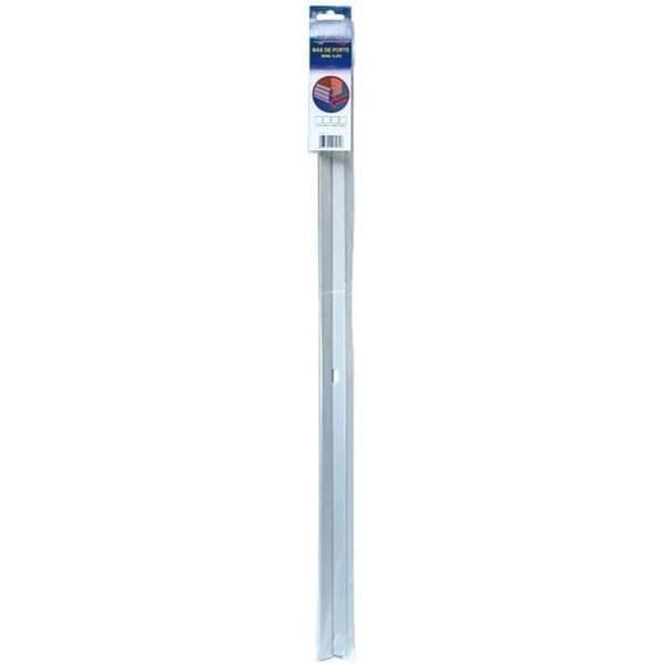 Dörrtröskel - MISTRAL - Mobil - Silver - 83 cm - Fäste med osynliga klipp