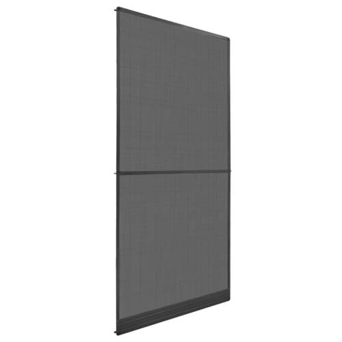 Insektsnät med gångjärn för dörr antracit 100x215 cm