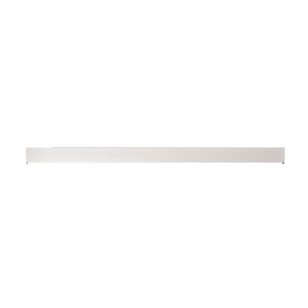 OPTIMUM - Skjutdörrssats + skena + list färdig att måla - H.204xB.83xD.4 cm - Vit
