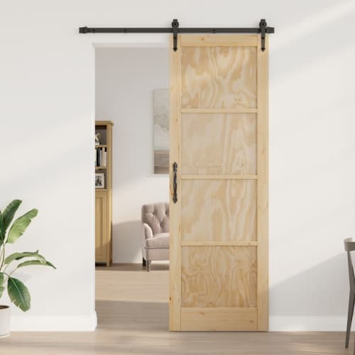 Inredningsdörr 'ORKDAL'78x232x4 cm Massiv Träd Furu