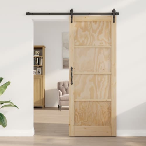 Inredningsdörr "ORKDAL" 93x211x4 cm Massiv trä Pine