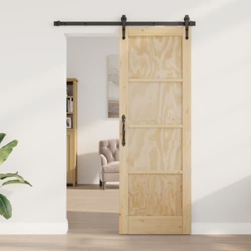 Inredningsdörr "ORKDAL" 73.5x211x4 cm Solid Trä Tall