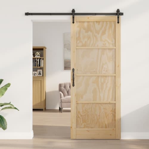 Inomhusdörr 'ORKDAL'86x211x4 cm Solid Wood Pine
