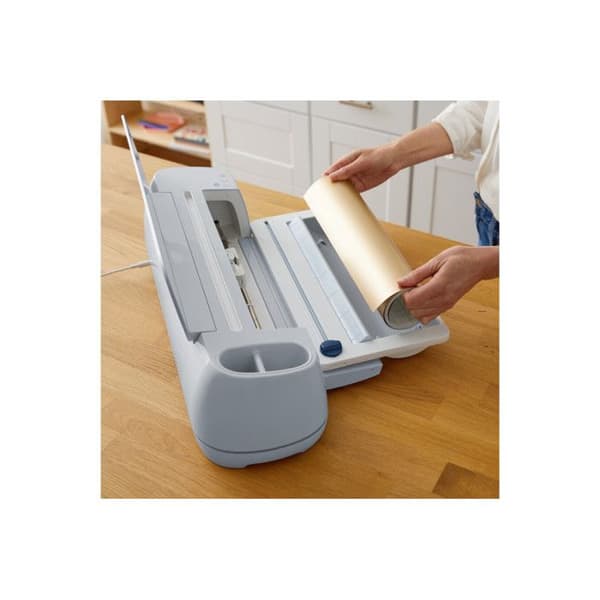 Tillbehörsavrullare - Cricut - Explore 3 / Maker 3 - Silver - Smarta materialkompatibla - Integrerad pappersskärare