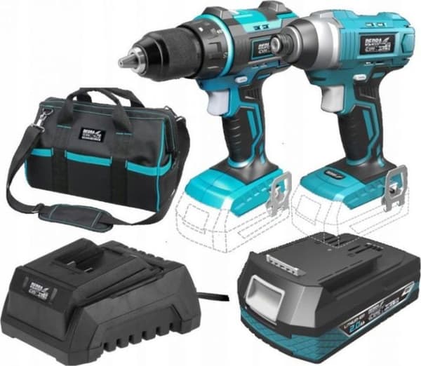 Dedra - DED7018 - Set med elektriska verktyg 5 delar ()