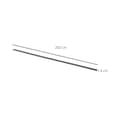 Miniatyrbillede 3 af 9: Skydedørs Hardware Kit, 200x4x0.6 cm, Brun