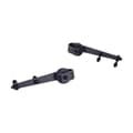 Miniatyrbillede 9 af 9: Skydedørs Hardware Kit, 200x4x0.6 cm, Brun