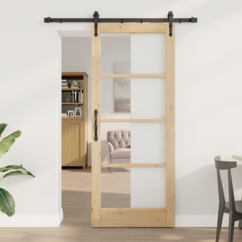 skjutdörr med hårdvarusats 'ORKDAL'83x202 cm