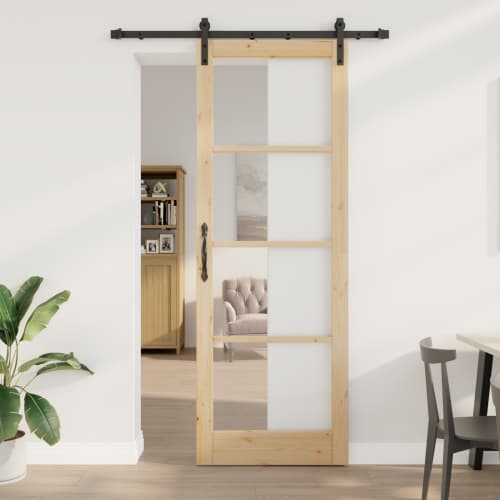 Skjutdörr med hårdvarusats 'ORKDAL'83x232 cm
