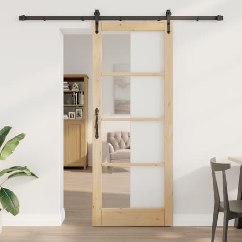 Skjutdörr med Hårdvaruset 'ORKDAL'83x211 cm