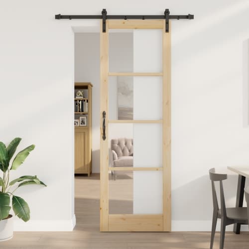 Skjutdörr med beslagset 'ORKDAL'78x232 cm