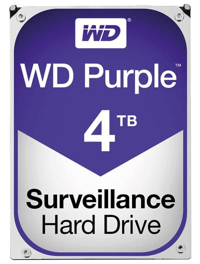 4TB WD Purple, 64MB, 6Gb/s, 5400RPM