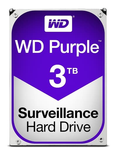 3TB WD Purple, 64MB, 6Gb/s, 5400RPM