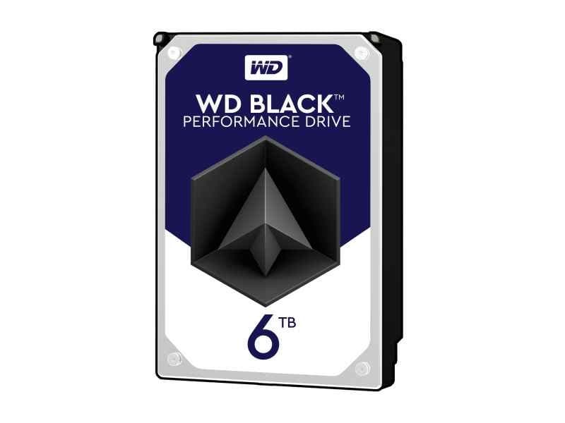 WD sort 6000GB Serial ATA III intern harddisk WD6003FZBX