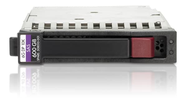 HPE Dual Port Enterprise - Kiintolevy - 600 Gt - Hot-swap (kiinteä) - 3,5" LFF - SAS 6Gb/s - 15000 rpm - HP SmartDrive -laukulla