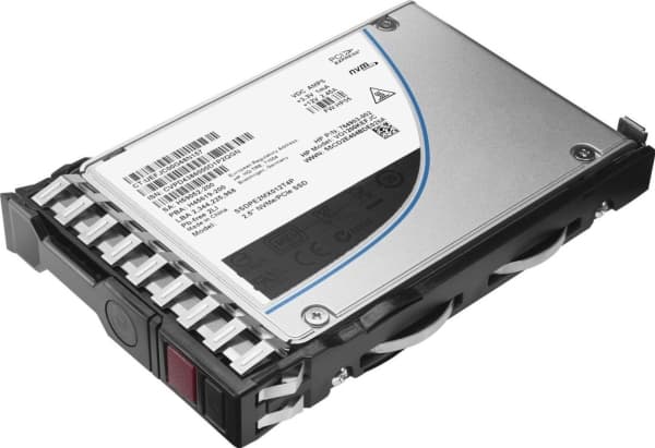 HPE Mixed Use-3 - SSD - 120 GB - hot-swap - 2.5" SFF - SATA 6Gb/s - med HP SmartDrive-bärvåg