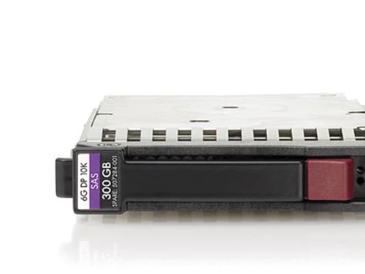 HPE Dual Port - Harddisk - 300 GB - hot-swap - 2.5" SFF - SAS 6Gb/s - 15000 rpm