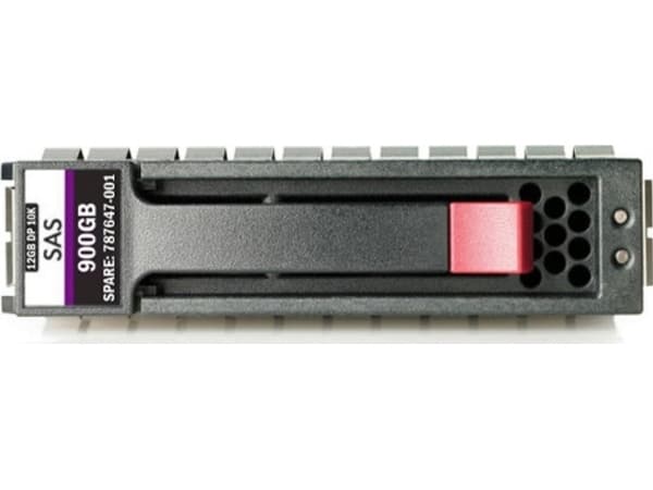 HPE Enterprise - Harddisk - 900 GB - hot-swap - 2.5" SFF - SAS 12Gb/s - 10000 rpm - for Modular Smart Array 1040, 2040, 2040 10Gb, 2042