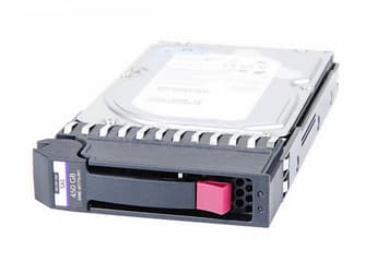 HPE Dual Port Enterprise - Kiintolevy - 450 Gt - sisäinen - 3,5" LFF - SAS - 15000 rpm - StorageWorks Modular Smart Array P2000, P2000 G3 -malleihin