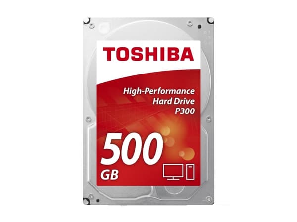 Toshiba P300 stasjonær PC - Harddisk - 500 GB - intern - 3,5" - SATA 6 Gb/s - 7200 rpm - buffer: 64 MB