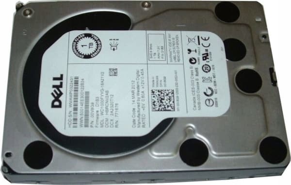 WD - Hårddisk - 1 TB - intern - 3,5" - 7200 rpm