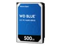 Miniatyrbild 4 av 5: WD Blue - Hårddisk - 500 GB - intern - 3,5" - SATA 6Gb/s - 5400 rpm - buffert: 64 MB