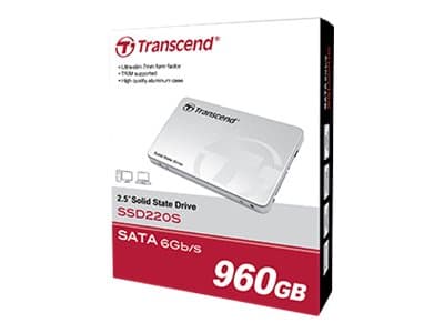 Transcend SSD220S - SSD - 240 GB - inbyggd - 2.5" - SATA 6Gb/s