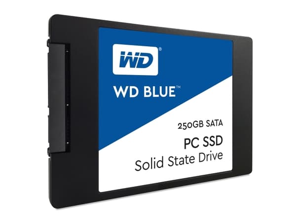 WD Blue PC SSD WDS250G1B0A - SSD - 250 GB - inbyggd - 2.5" - SATA 6Gb/s