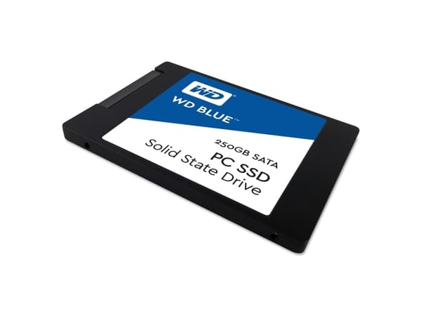 WD Blue PC SSD WDS250G1B0A - SSD - 250 GB - inbyggd - 2.5" - SATA 6Gb/s