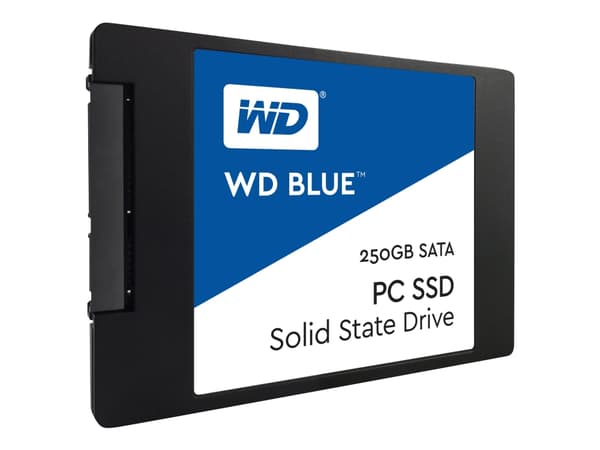 WD Blue PC SSD WDS250G1B0A - SSD - 250 GB - inbyggd - 2.5" - SATA 6Gb/s