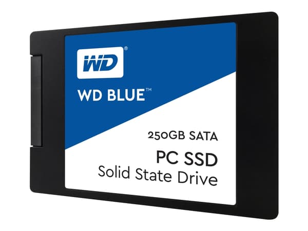 WD Blue PC SSD WDS250G1B0A - SSD - 250 GB - inbyggd - 2.5" - SATA 6Gb/s