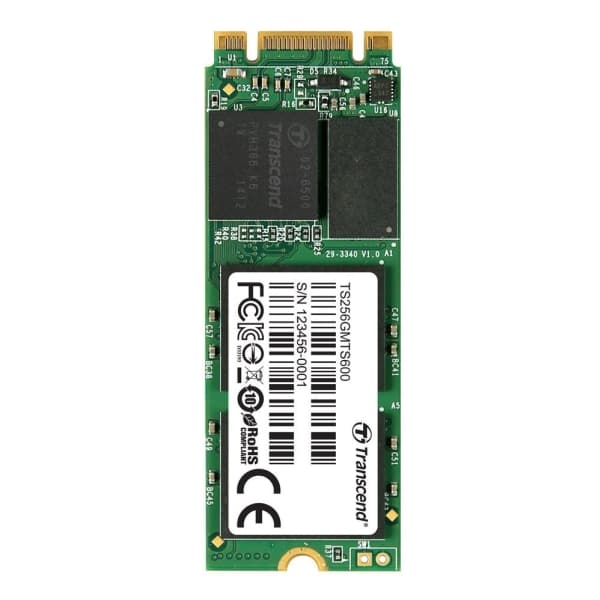 Transcend MTS600, 256 GB, M.2, 560 MB/s, 6 Gbit/s