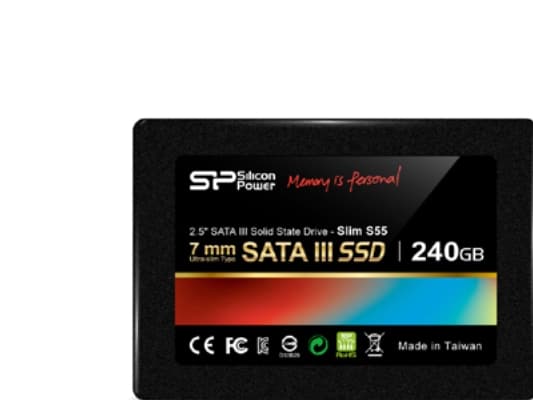 SILICON POWER Slim S55 - SSD - 120 GB - intern - 2.5" - SATA 6Gb/s
