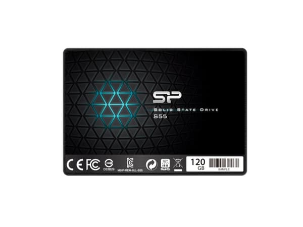 SILICON POWER Slim S55 - SSD - 120 GB - intern - 2.5" - SATA 6Gb/s