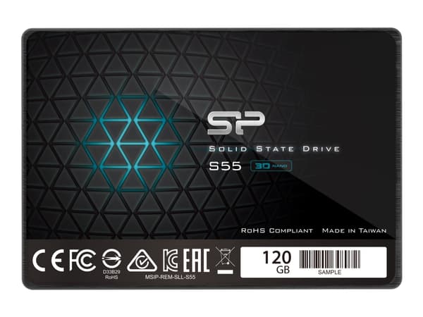 SILICON POWER Slim S55 - SSD - 120 GB - intern - 2.5" - SATA 6Gb/s