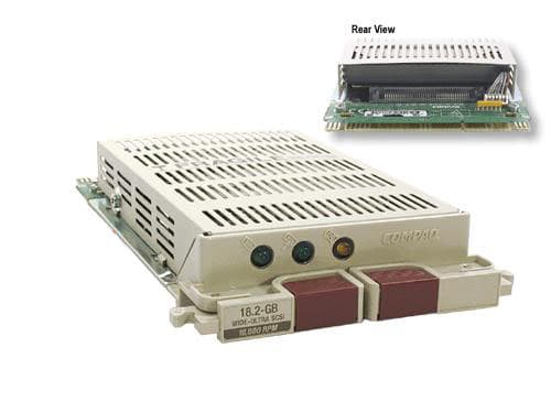 Compaq - Hårddisk - 18,2 GB - hot-swap - 3,5" - Ultra Wide SCSI - 80-stifts Centronics (SCA-2) - 10000 rpm